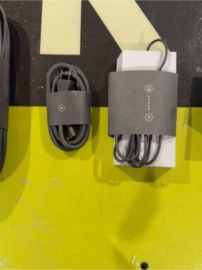 Starlink. Gen 3 router. Ethernet cable and power supply cord.